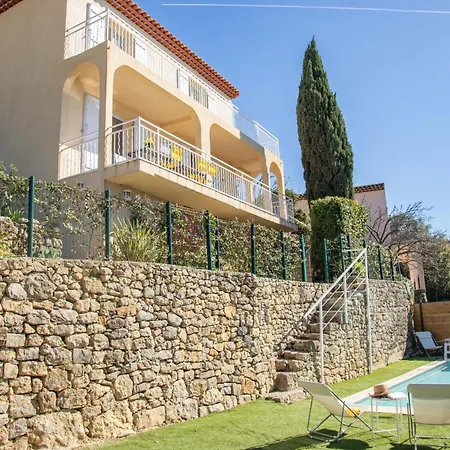 Cannes Hills Sea View Pool 6 To 8 Pers Villa *