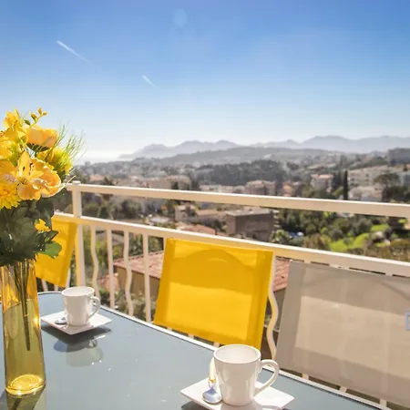 Cannes Hills Sea View Pool 6 To 8 Pers *