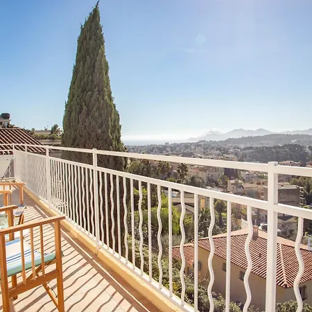 Cannes Hills Sea View Pool 6 To 8 Pers Villa *