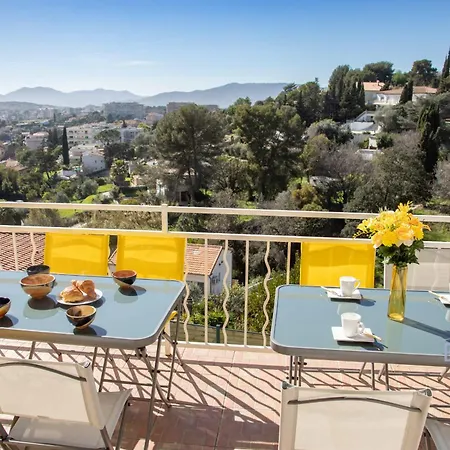 Cannes Hills Sea View Pool 6 To 8 Pers Le Cannet