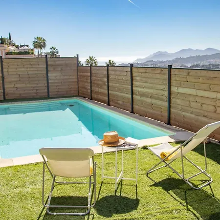 Cannes Hills Sea View Pool 6 To 8 Pers
