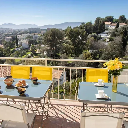 Cannes Hills Sea View Pool 6 To 8 Pers