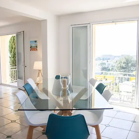 Cannes Hills Sea View Pool 6 To 8 Pers