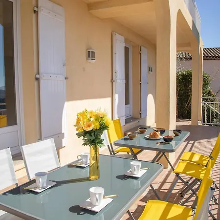 Cannes Hills Sea View Pool 6 To 8 Pers *