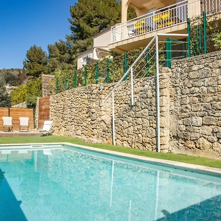 Cannes Hills Sea View Pool 6 To 8 Pers فيلة