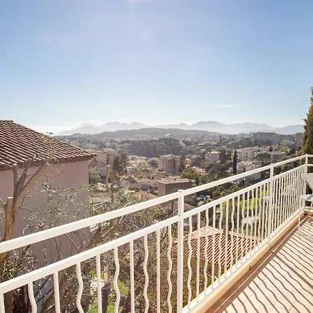 Villa Cannes Hills Sea View Pool 6 To 8 Pers Le Cannet